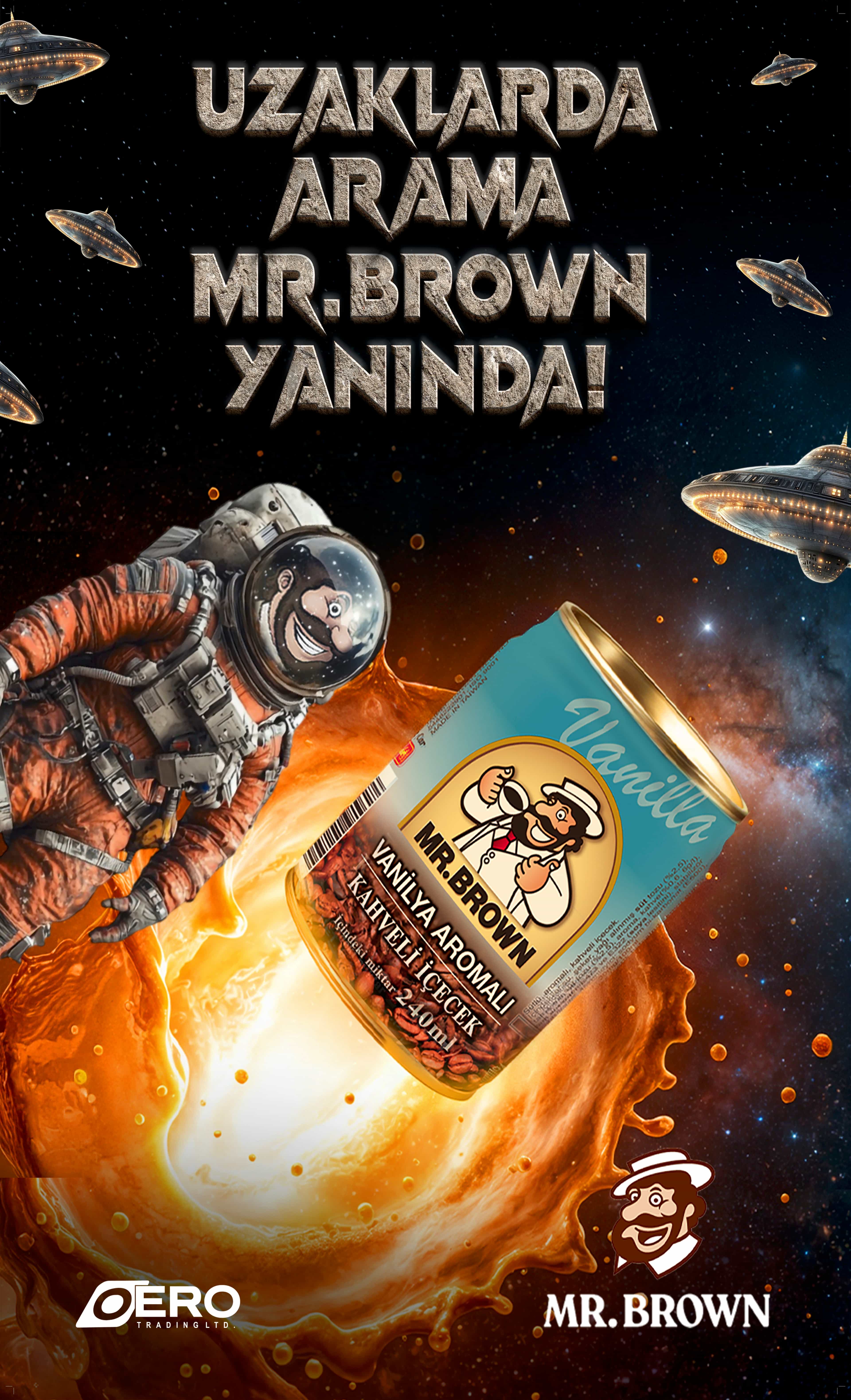 Mr. Brown Yaz Kampanyası – Uzay Macerası (Mobil)